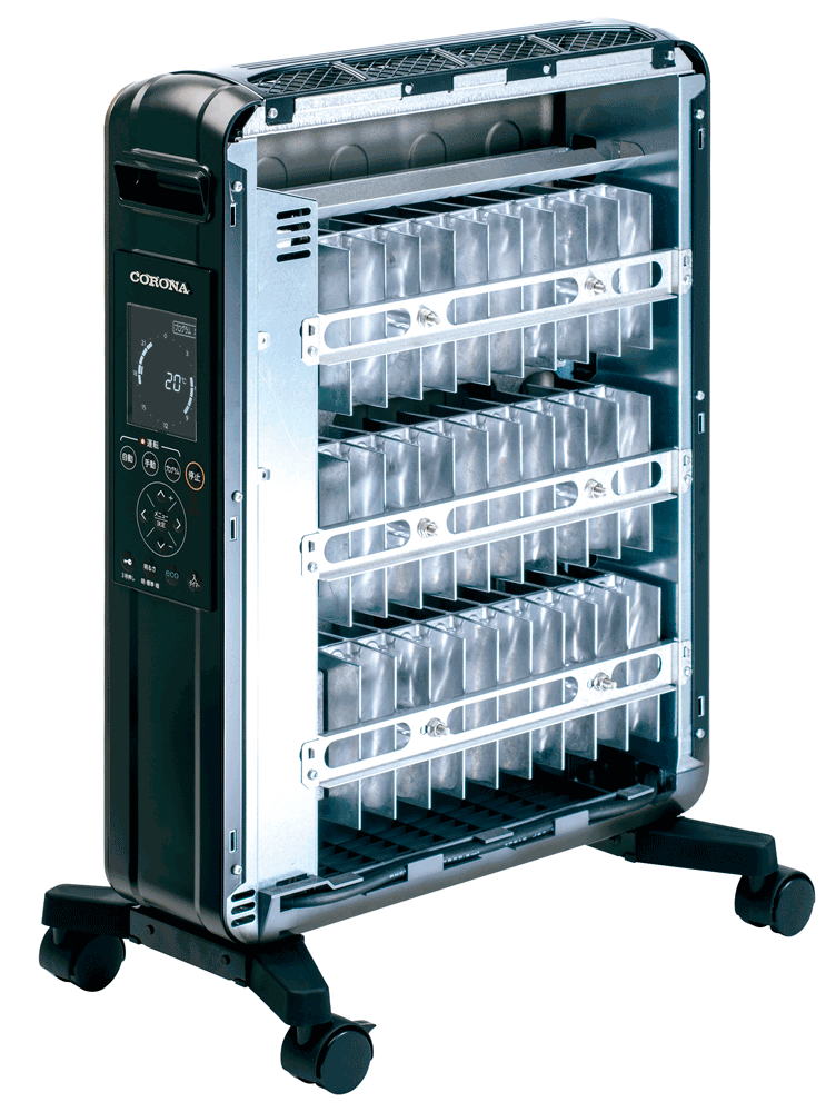 CORONA ノイルヒート 自然対流形電気暖房機 コロナ DHS-1525(CW) 自然対流形電気暖房機 ノイルヒート (CW)ホワイト