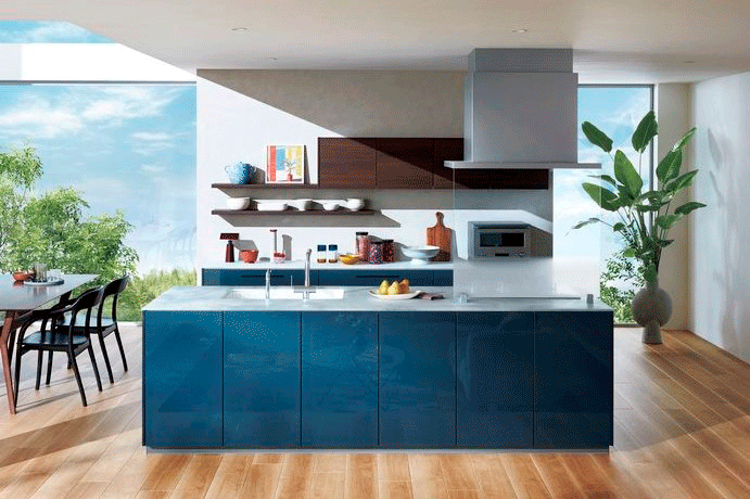 システムキッチンTHE CRASSOのカウンターと扉に新色を追加 »